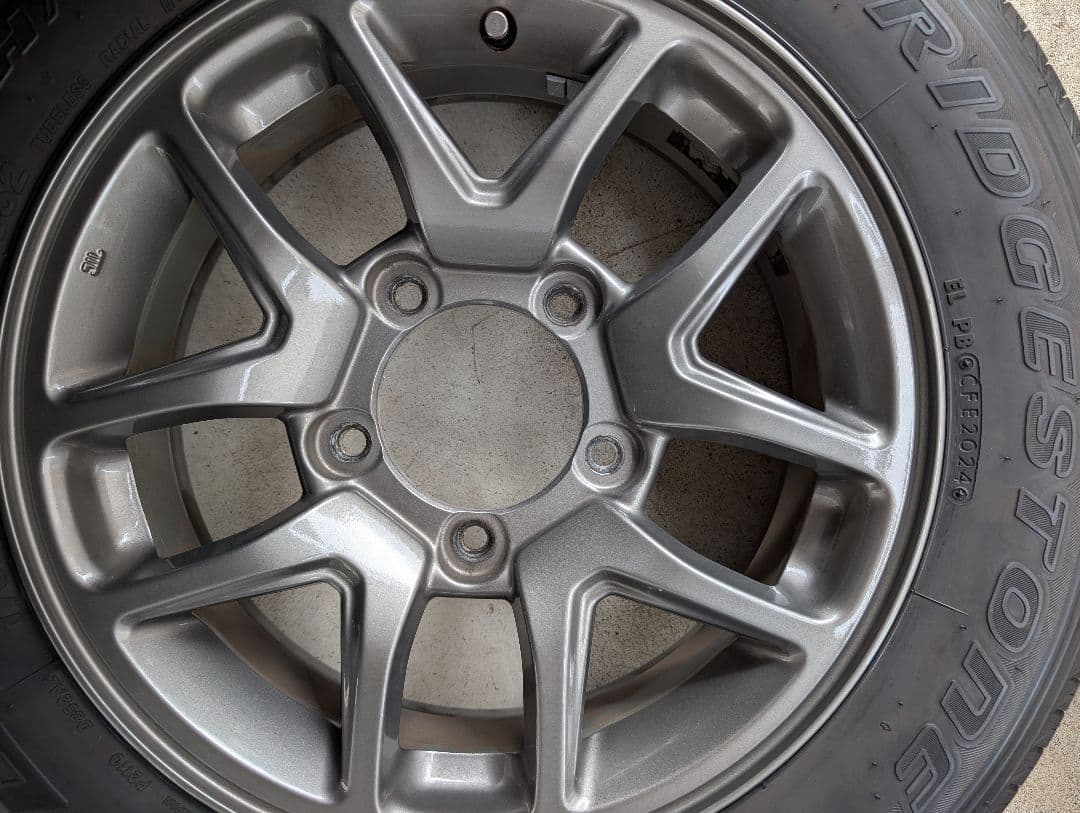 ジムニー純正ホイールブリヂストン タイヤ・ホイールセット