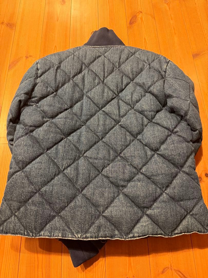 evisuエヴィス/YAMANE/山ちゃん/デニムキルティングダウンジャケット/