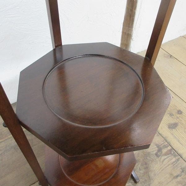 イギリス アンティーク 家具 ケーキスタンド プランツスタンド 英国 6161e