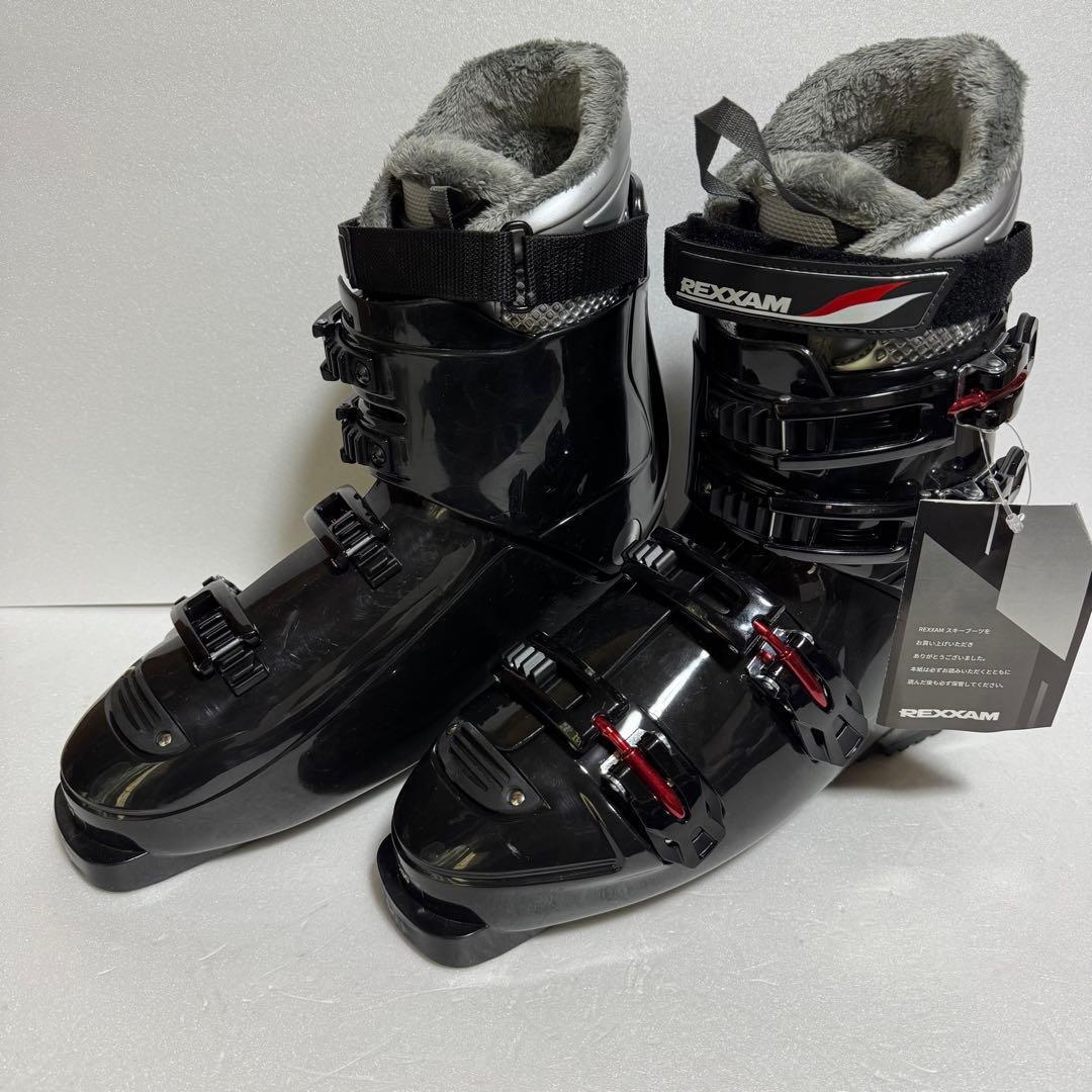未使用29cmレグザムスキーブーツ黒色初心者格安処分エントリー軽量モデル