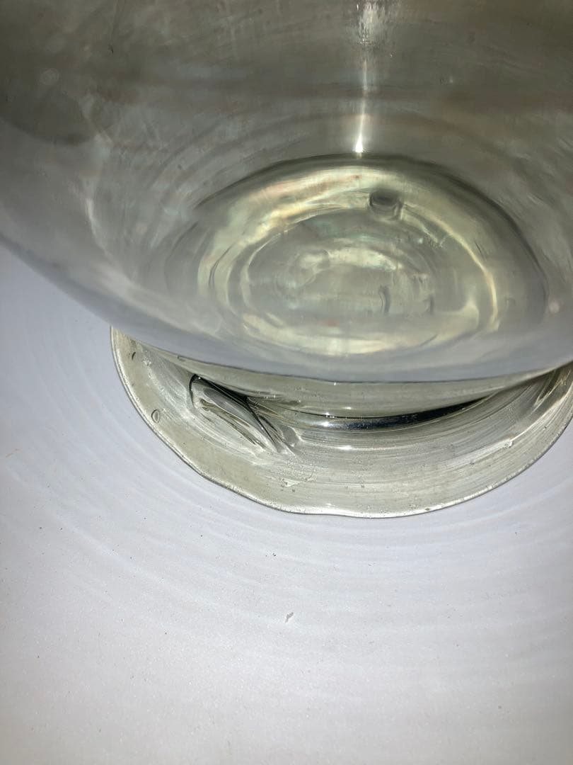 (美品◎送料込)地球瓶 菓子瓶 菓子びん ガラス 昭和レトロ アンティーク②