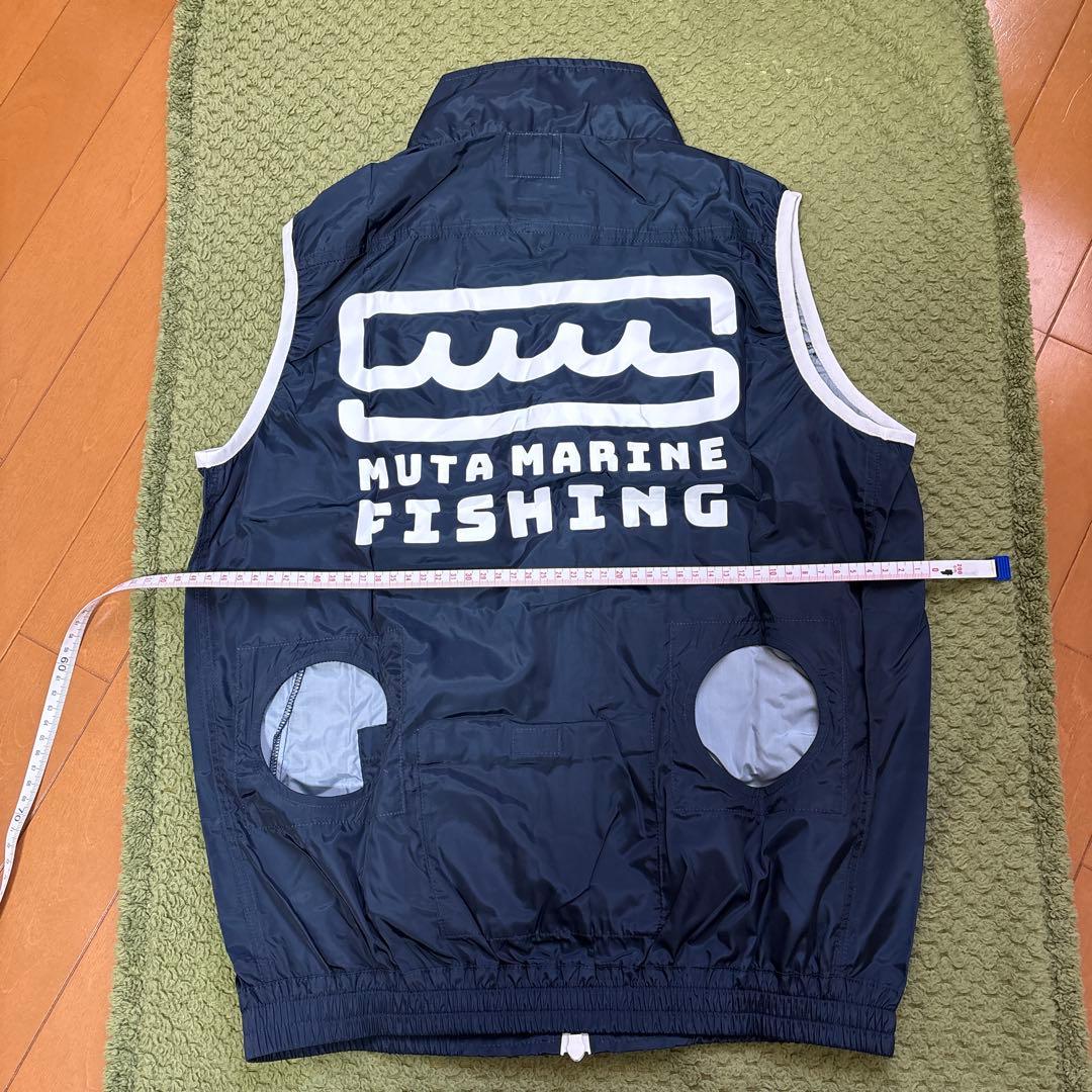 新品MUTA MARINE FISHING ノースリーブジャケットファン着脱可❣️