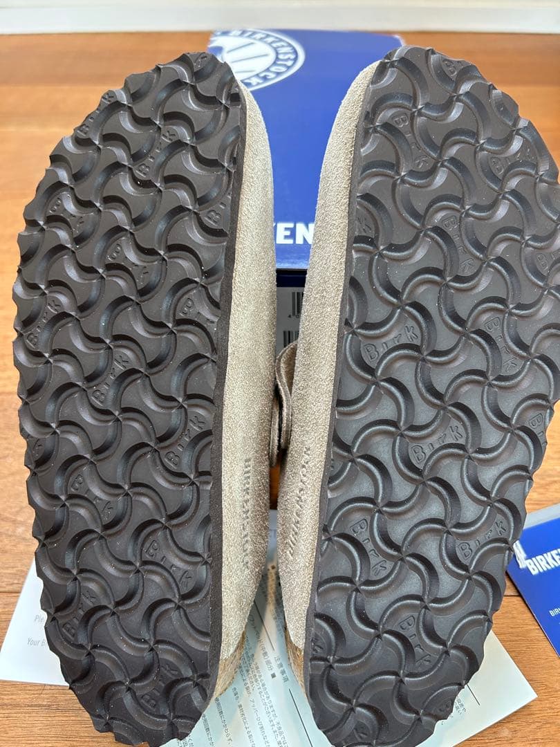 国内正規品BIRKENSTOCK BOSTON TAUPE スエード 36 23