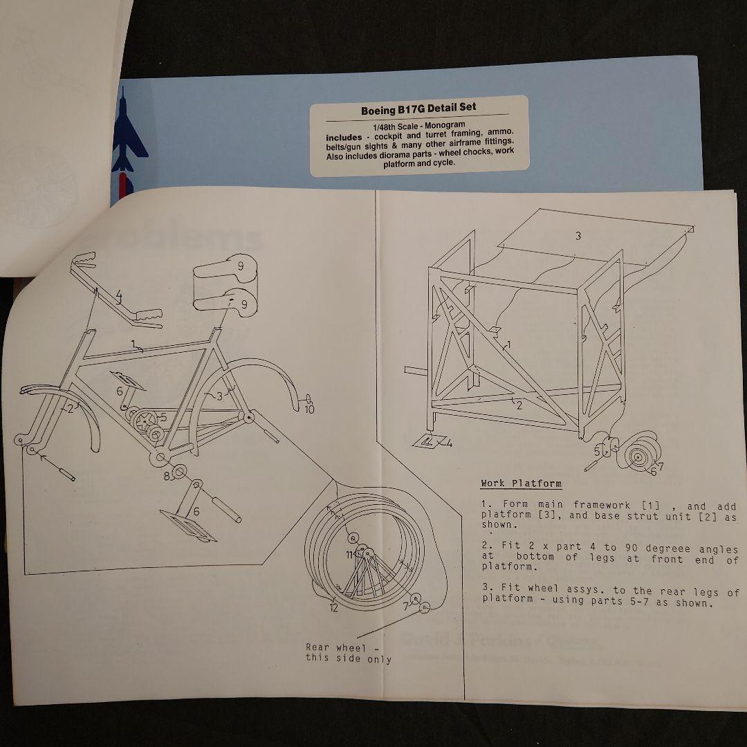 B-17G 1/48 モノグラム (特別版→付属品多数)