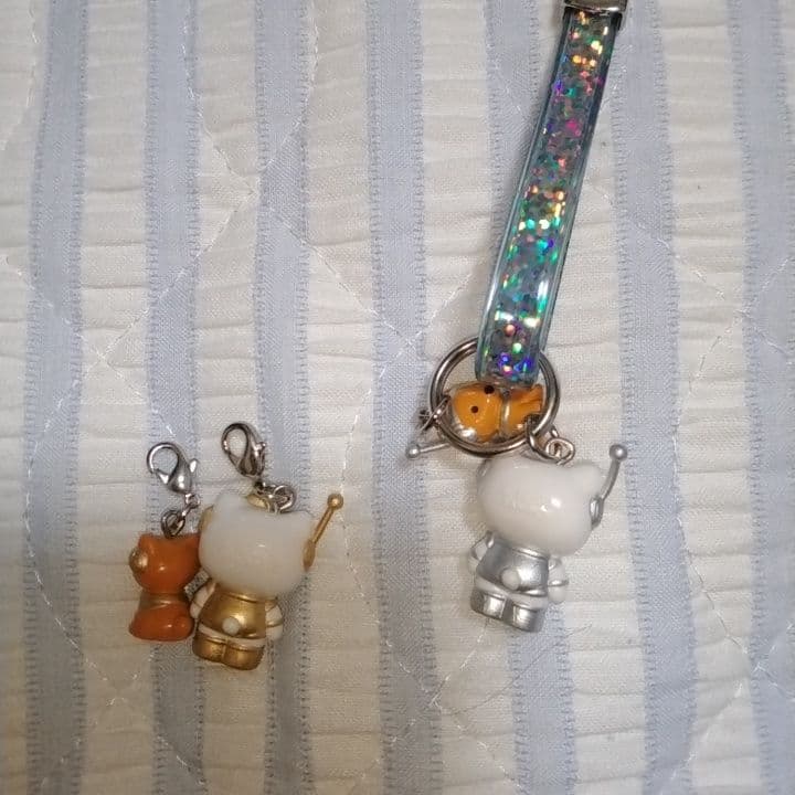 キティ 渋谷キティ物語 ファスナーマスコット ストラップ