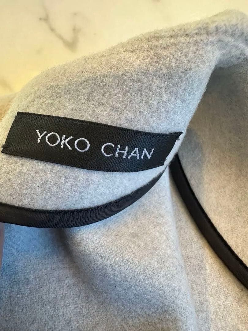 ヨーコチャン YOKOCHAN グレー ワンピース¥65000→¥12600 M