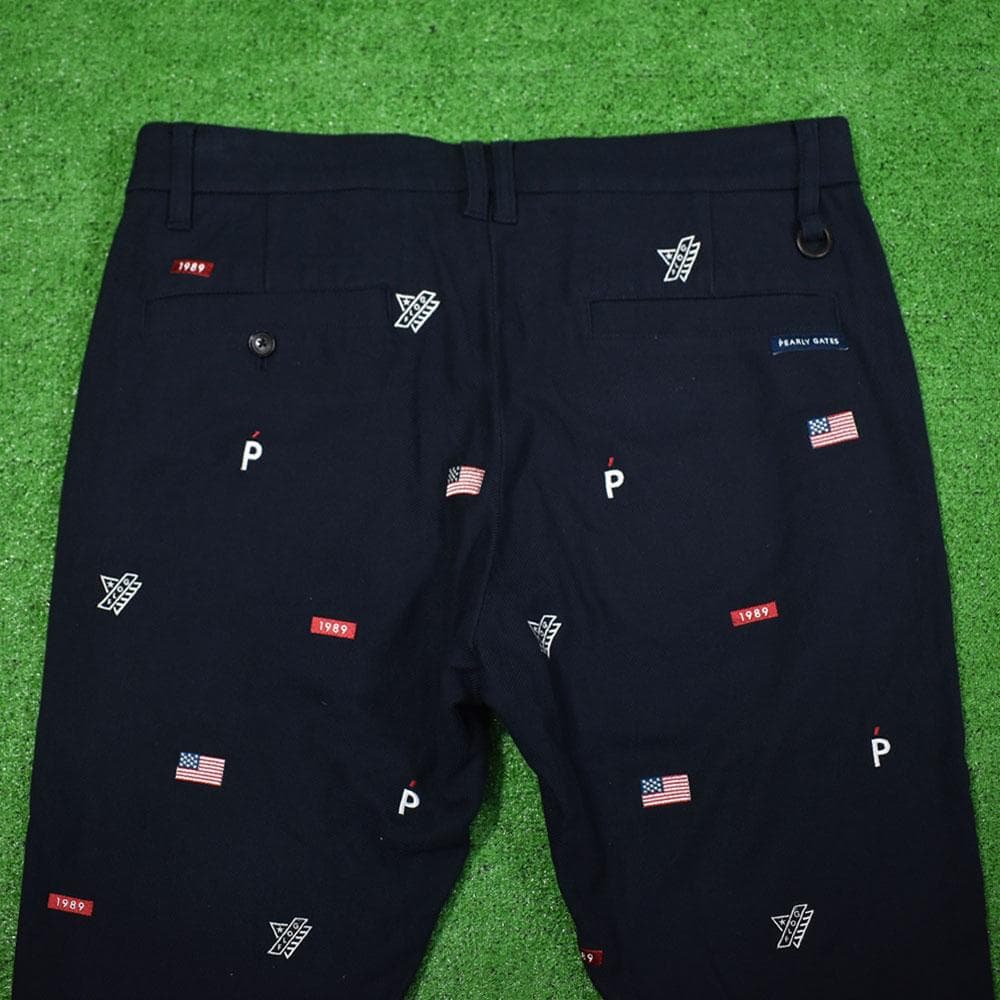 PEARLY GATES/パーリーゲイツ ゴルフパンツ【ネイビー/5】美品！