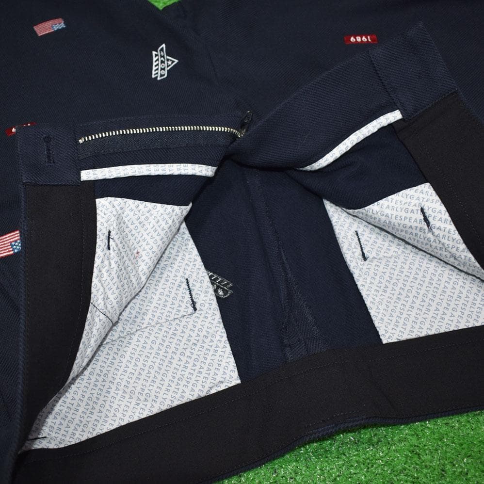 PEARLY GATES/パーリーゲイツ ゴルフパンツ【ネイビー/5】美品！
