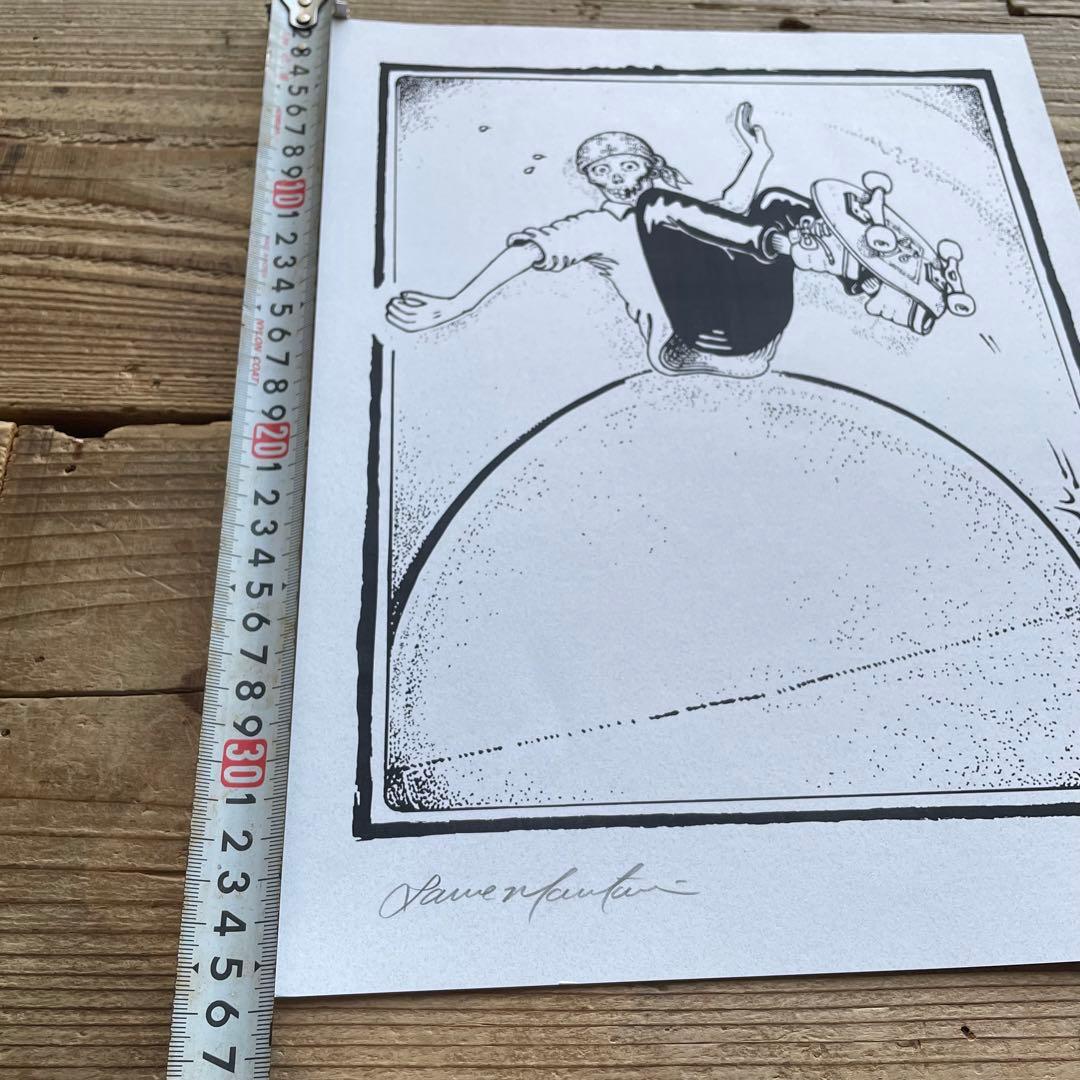 Lance Mountain x Anti Hero アート ポスター①