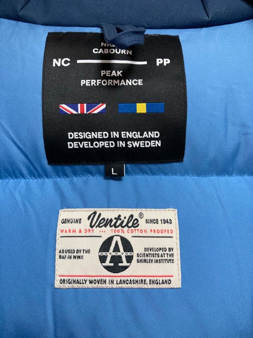 未使用　Nigel Cabourn ナイジェルケーボン ダウンジャケット　L