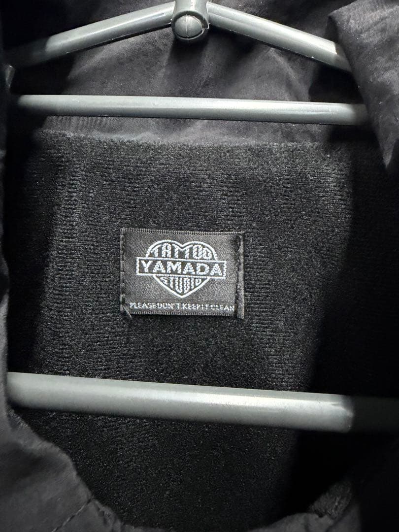 TSY コーチジャケット 黒　山田レン　tattoo studio yamada