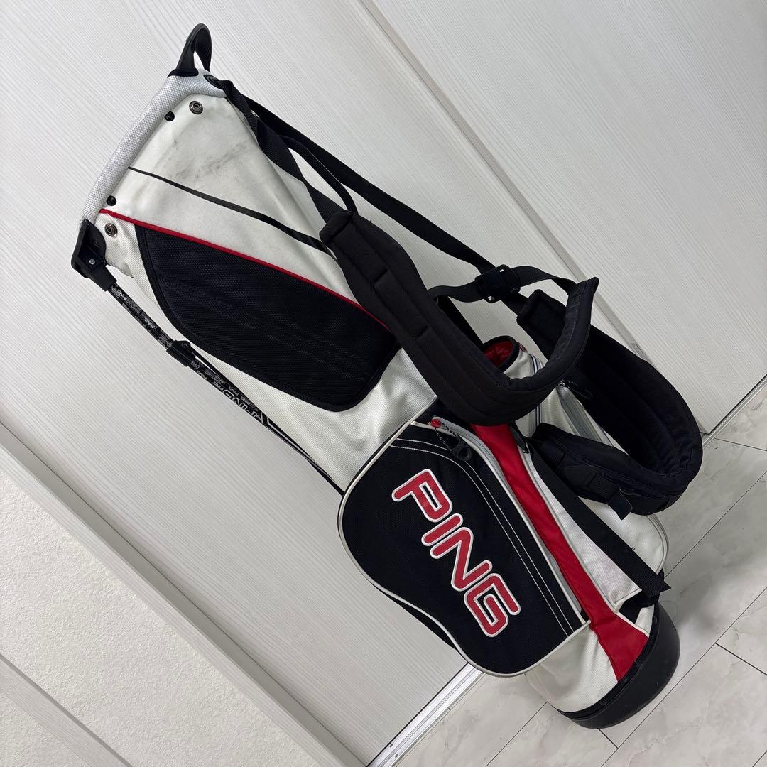 PING 4 SERIES 8.5型軽量スリム スタンドキャディーバッグ