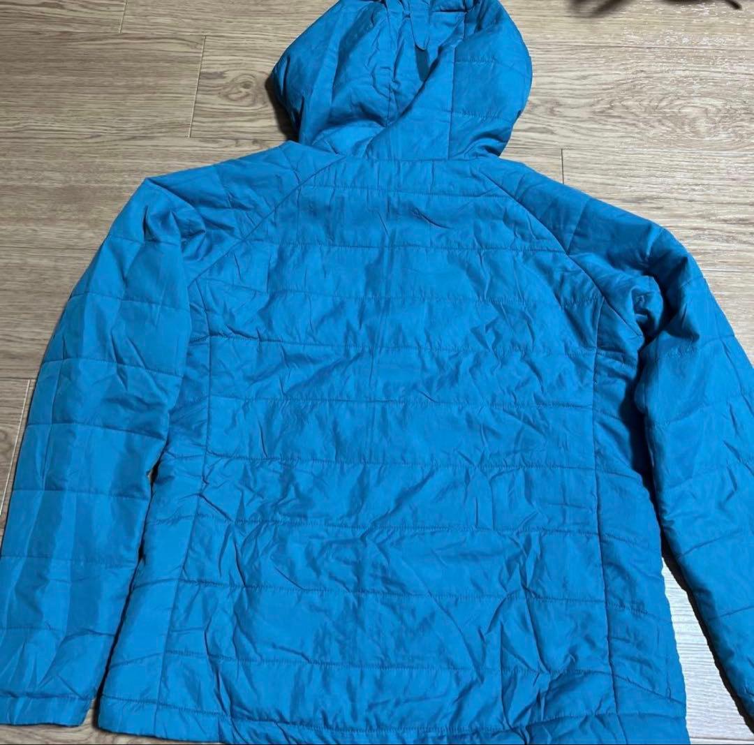 mont-bell リバーシブルダウンパーカー 青