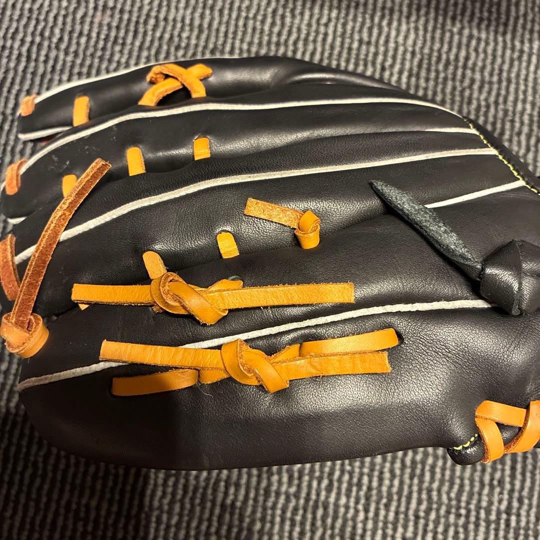 Mizuno ウィルドライブ　軟式野球グローブ 黒/茶