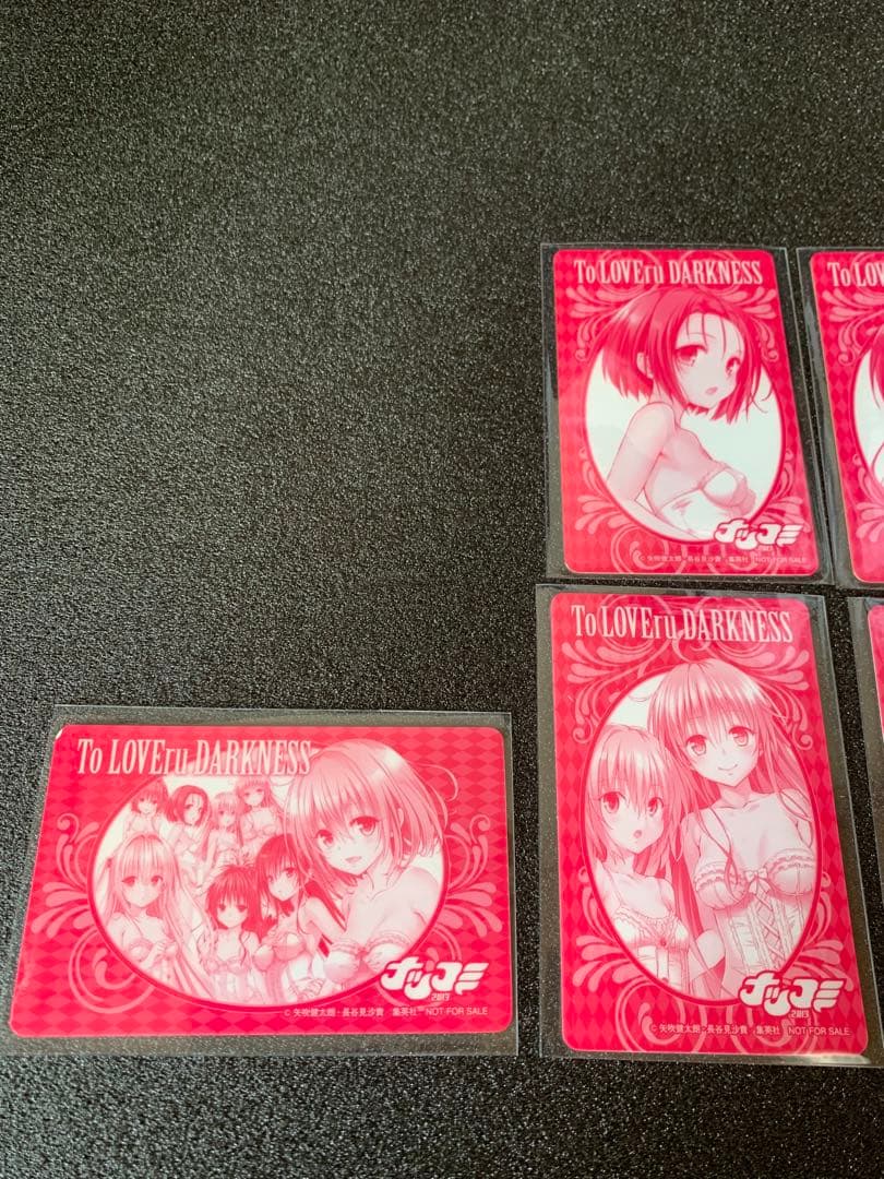 ToLOVEる　ナツコミ　ウェディングカード　1枚白かけ有り