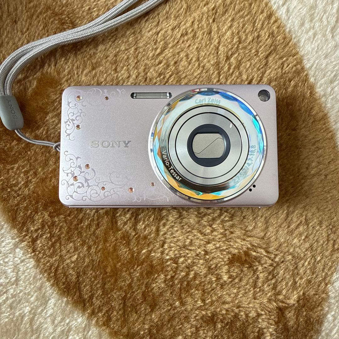 【美品】SONY Cyber-shot DSC-W350D （薄ピンク）