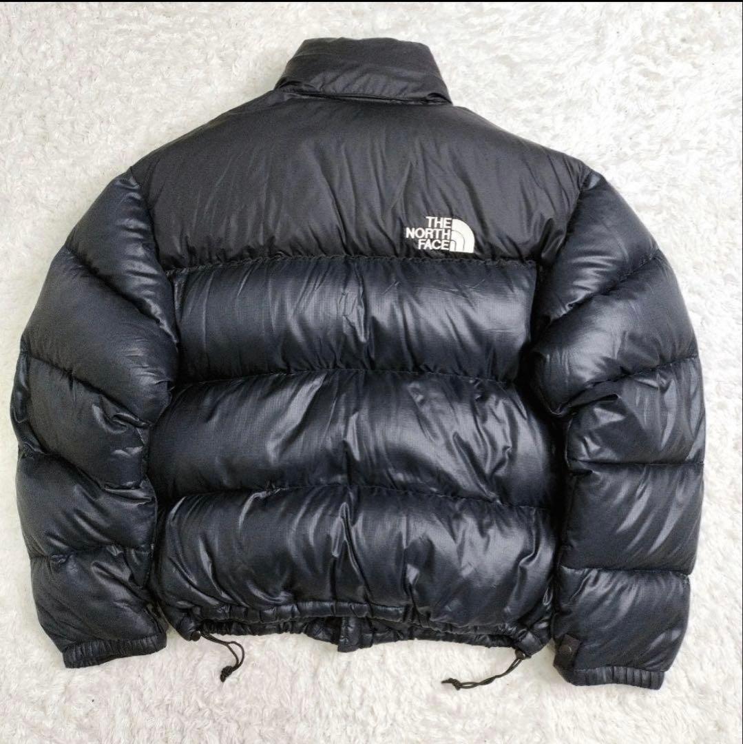 ノースフェイス　ダウンジャケット　ヌプシ 短丈　ブラック　M メンズ