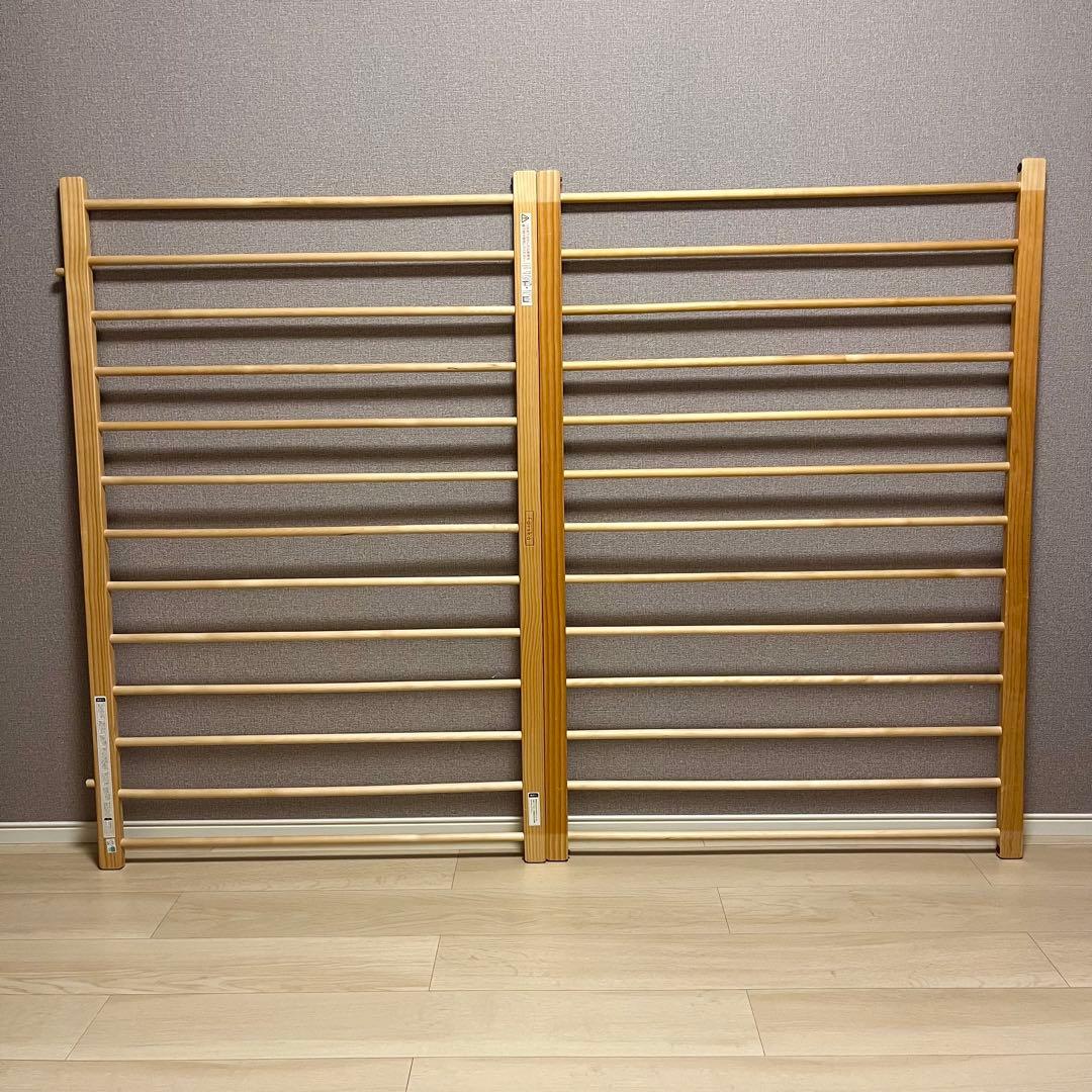 ファルスカ　ベッドサイドベット03　木製ベビーベッド　ナチュラルウッド　添い寝