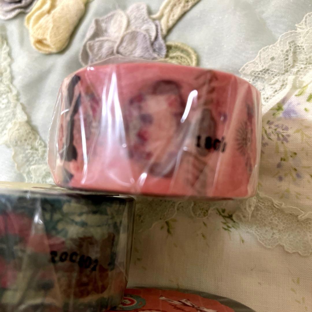♡オカッバラバーマスキングテープ3本未使用未開封♡okappalover