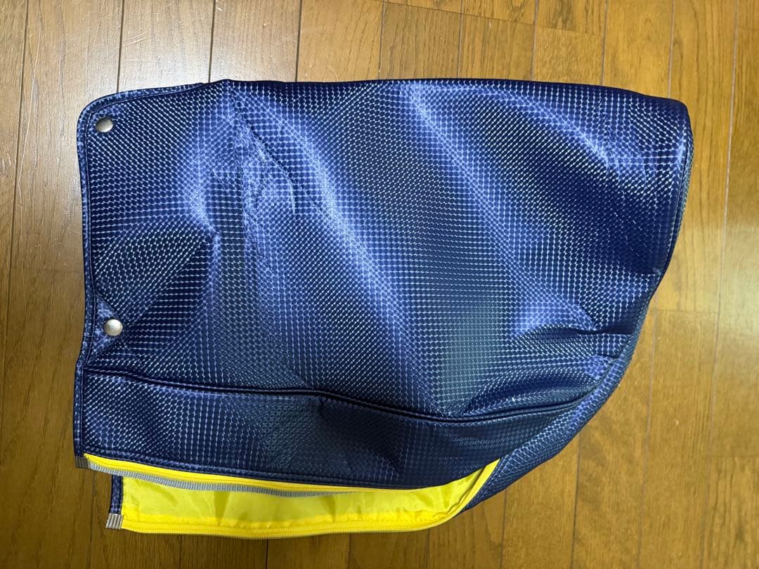 le coq sportif キャディバッグ ネイビー/イエロー