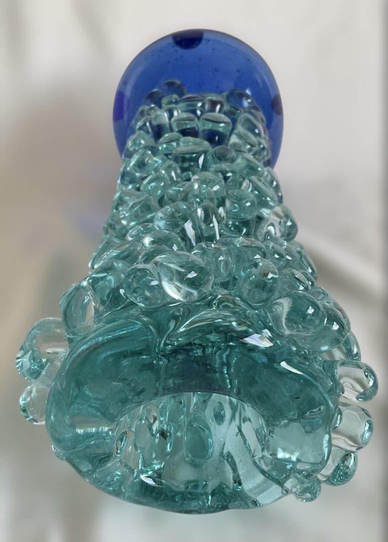 希少特注品！米原眞司 2020年代「光の樹 」台座付モニュメント(花器)