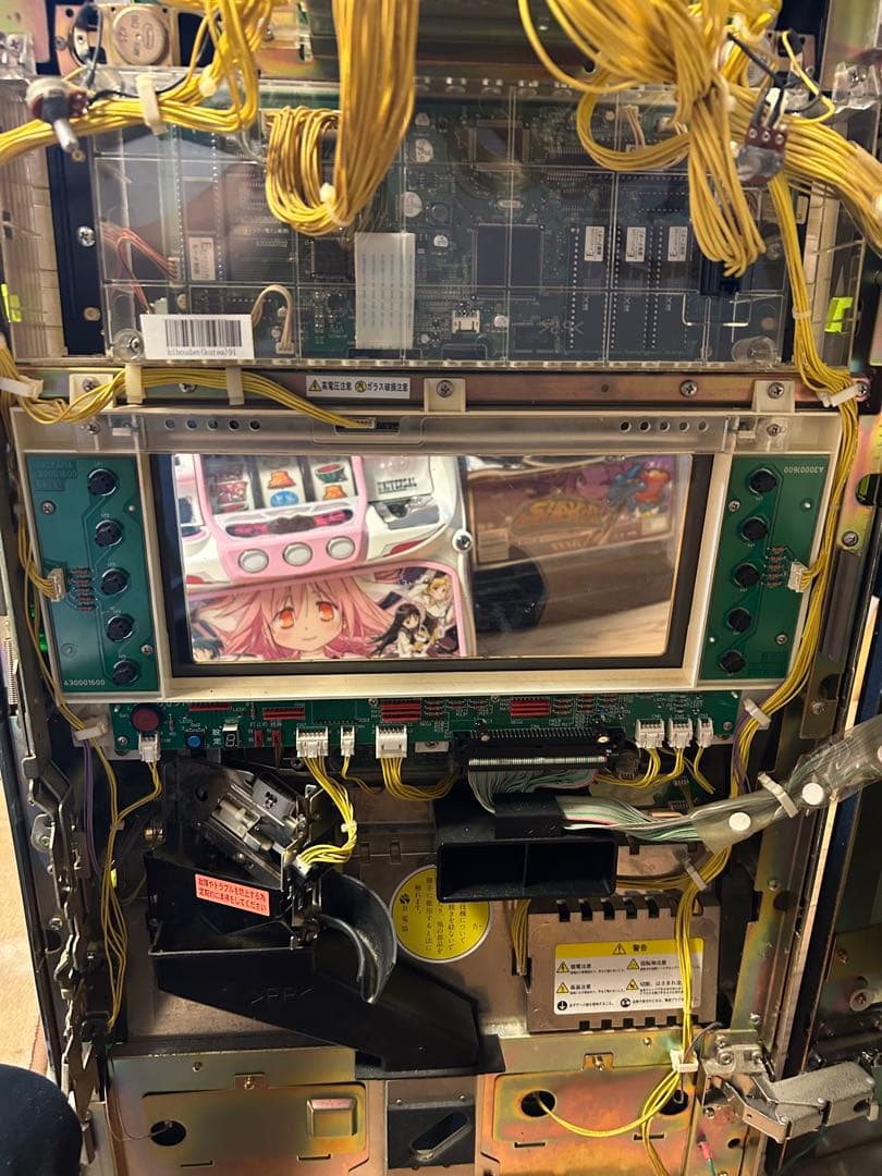 a*m様 パチスロ実機　初代秘宝伝　クレアパネル