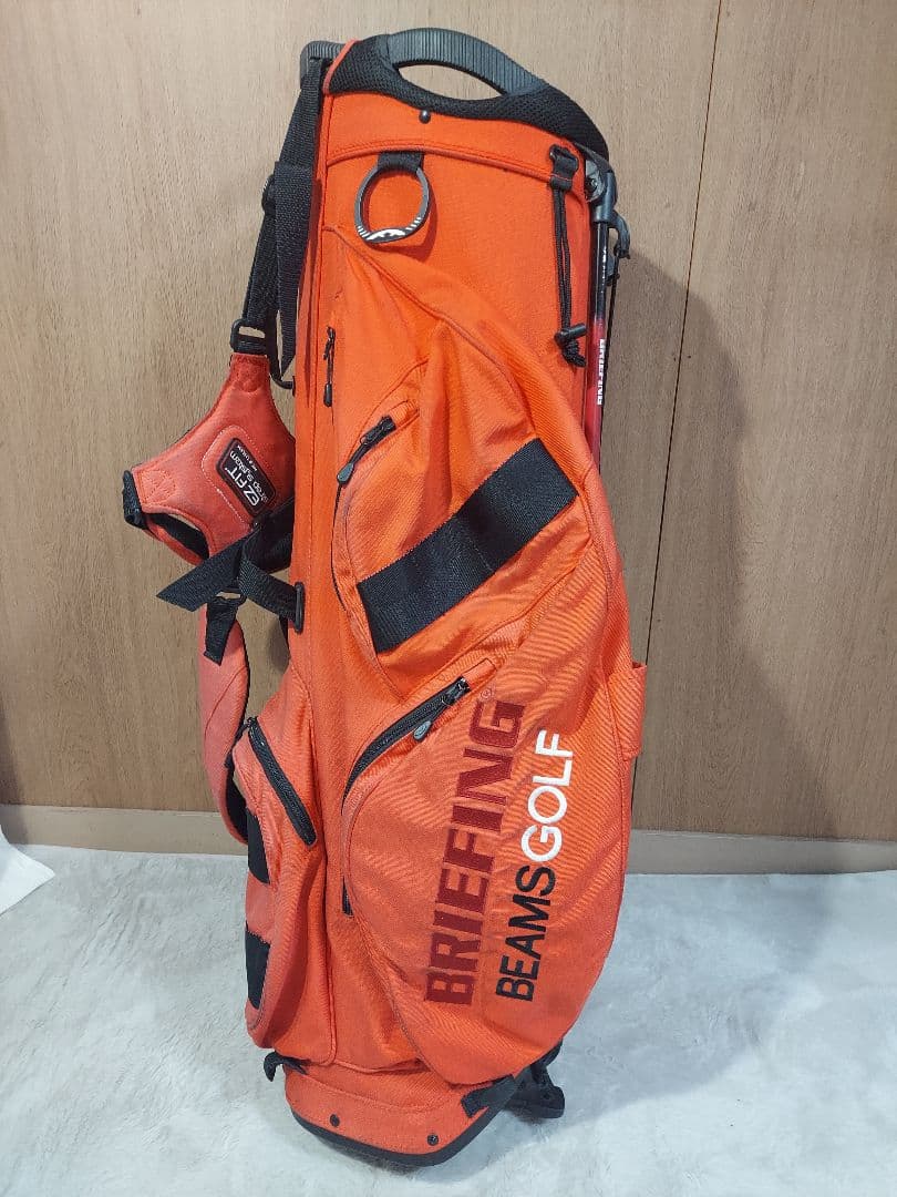 希少 ブリーフィング×ビームスゴルフ×サンマウンテン ３コラボ キャディバッグ