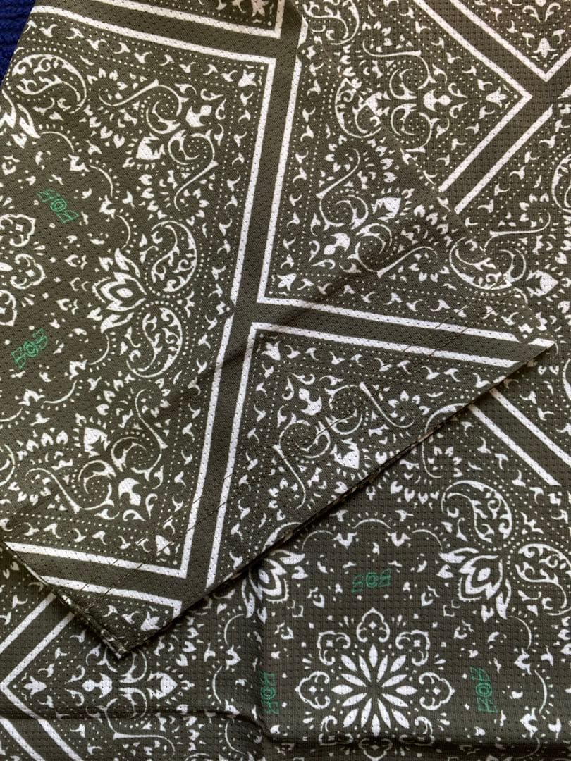 【BOB SPORT】GOLF半袖オリジナルバンダナ柄ハイネック