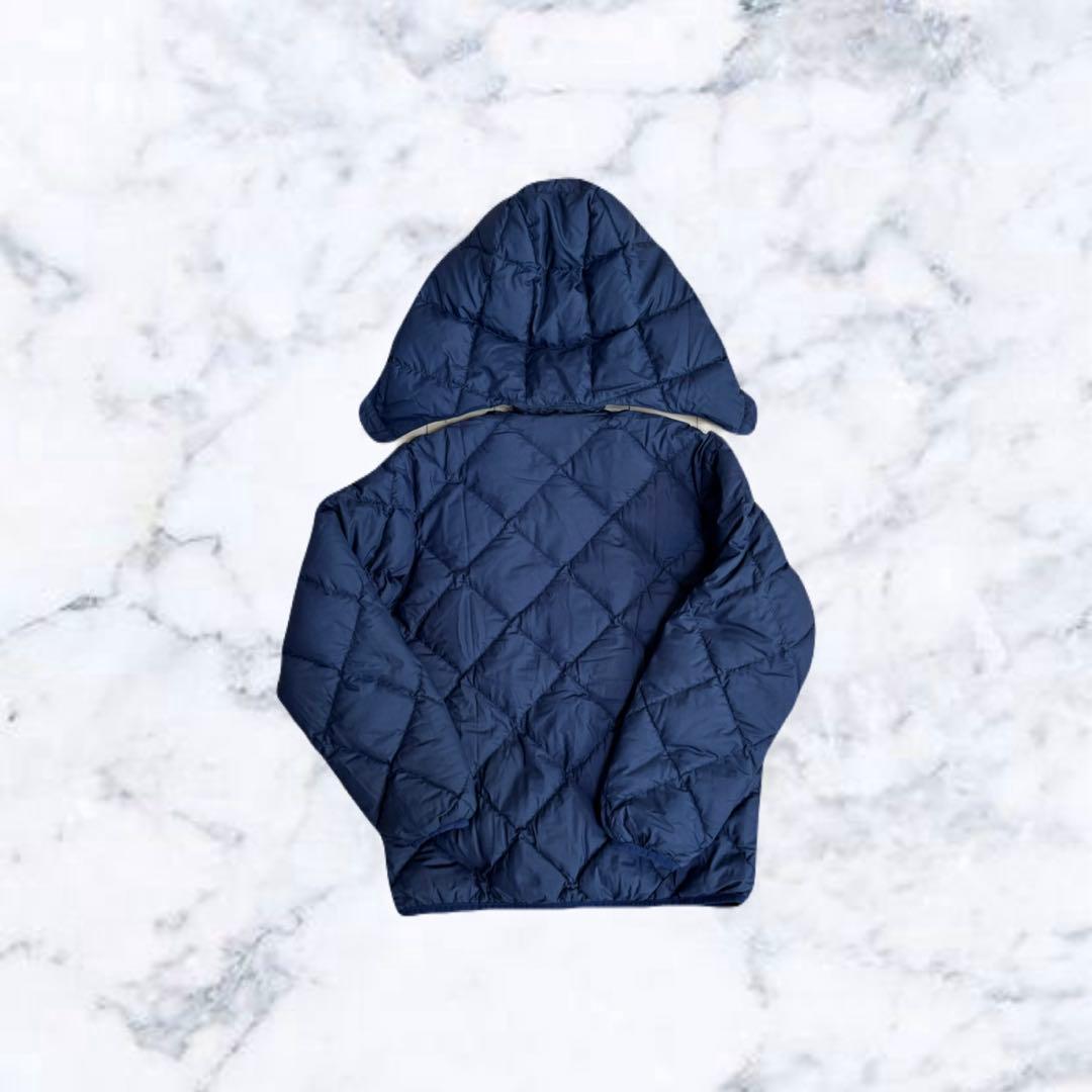 mont-bell リバーシブル ダウン ブルー/グリーン