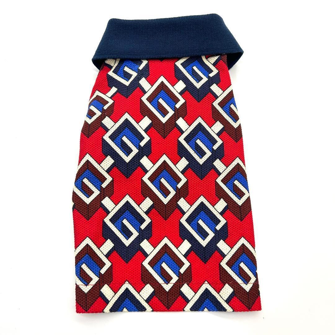 美品　グッチ　GUCCI　犬用品　ペット　服　トップス　ジオメトリックG　xxs