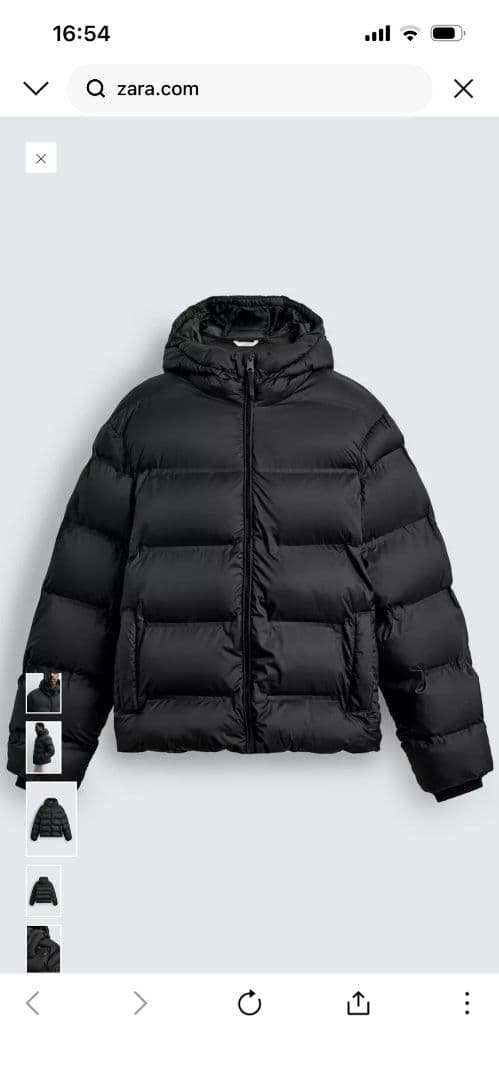 ⭐︎pop様⭐︎ 今季　撥水加工フード付きパフジャケット