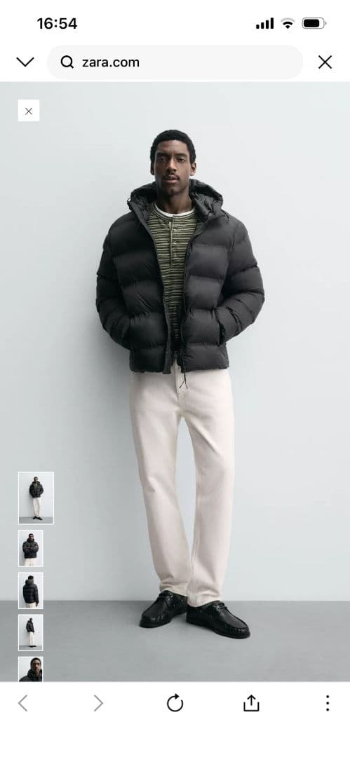 ⭐︎pop様⭐︎ 今季　撥水加工フード付きパフジャケット