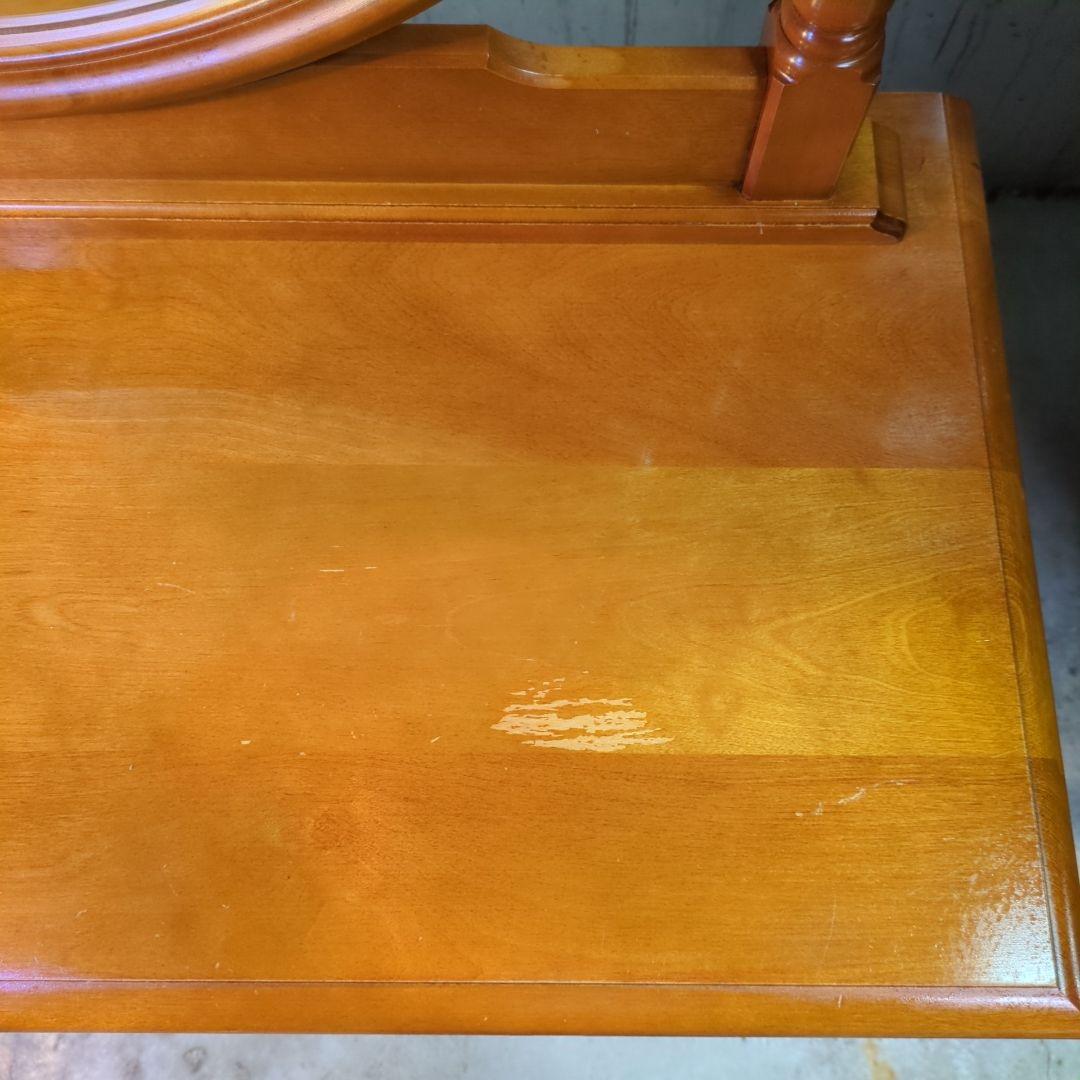 横浜ダニエル ドレッサー 鏡台 丸型ミラー ビンテージ アーリーアメリカン