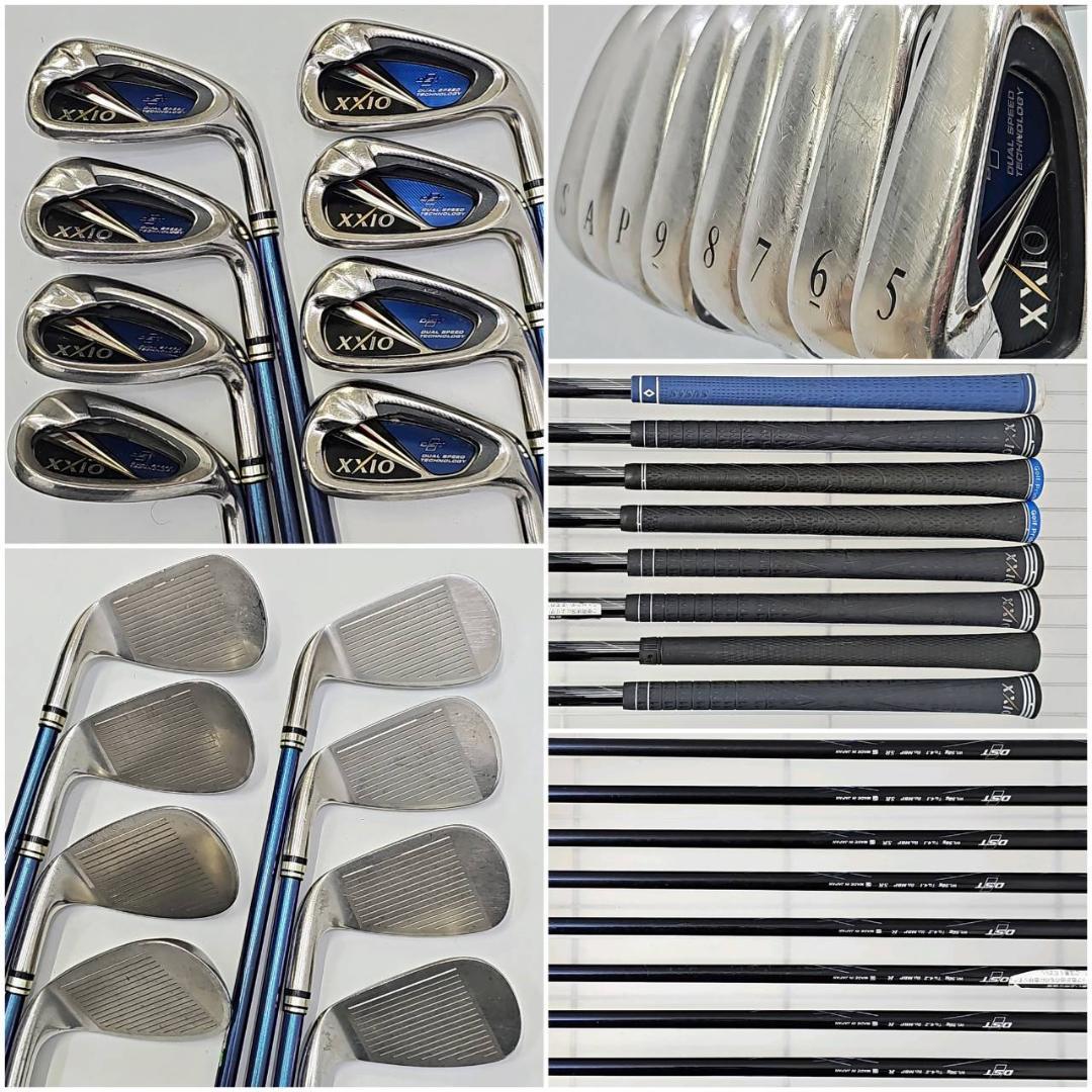 メンズ右利き初心者用　ゼクシオ　8＆9代目　ゴルフクラブセット　K-2212