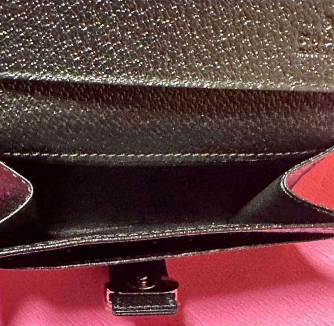 【近日削除】GUCCI 黒 定期 パスケース カードケース 名刺入れ ジャンク品