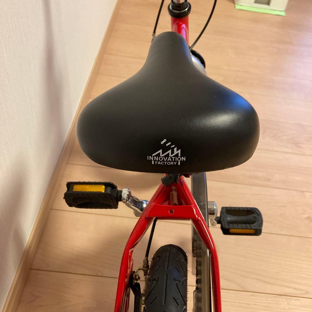 【美品】Henshin Bike 幼児用自転車 レッド12インチ