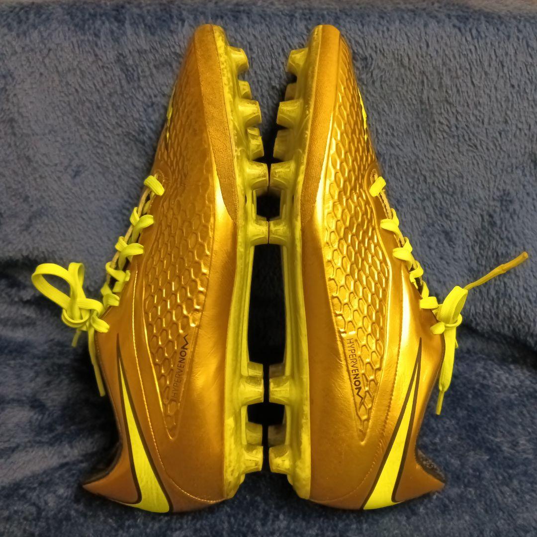 ナイキ ハイパーヴェノム フェロン PREM HG-E(ゴールド×イエロー)
