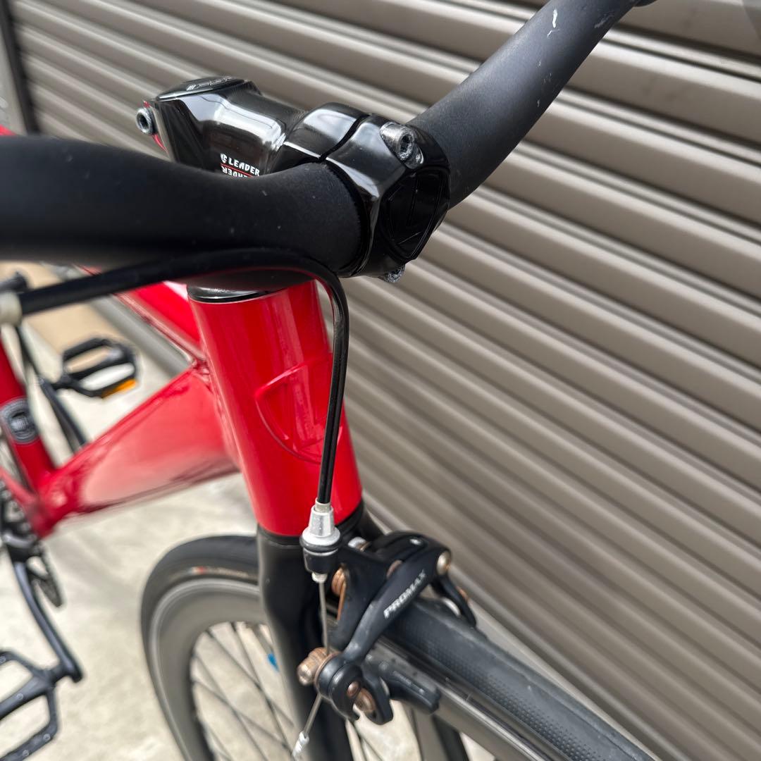 【直接引取】LEADER BIKE 725 DUOMATIC 前ブレーキカスタム