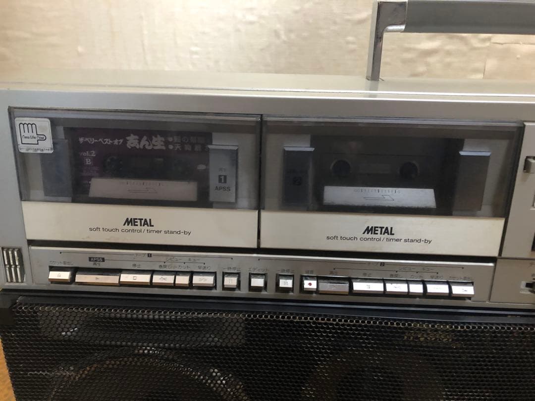 SHARP ラジカセ　GF-909ジャンク