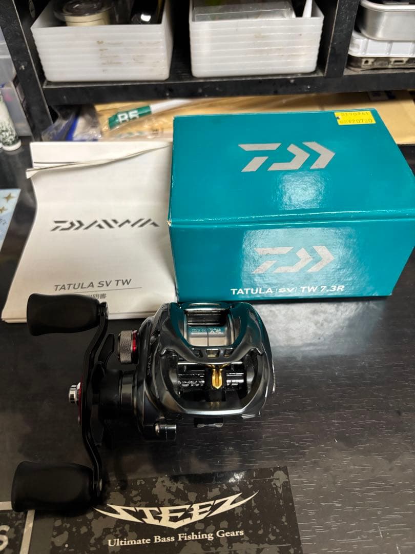 ダイワ タトゥーラ SV TW 7.3R メンテナンス済