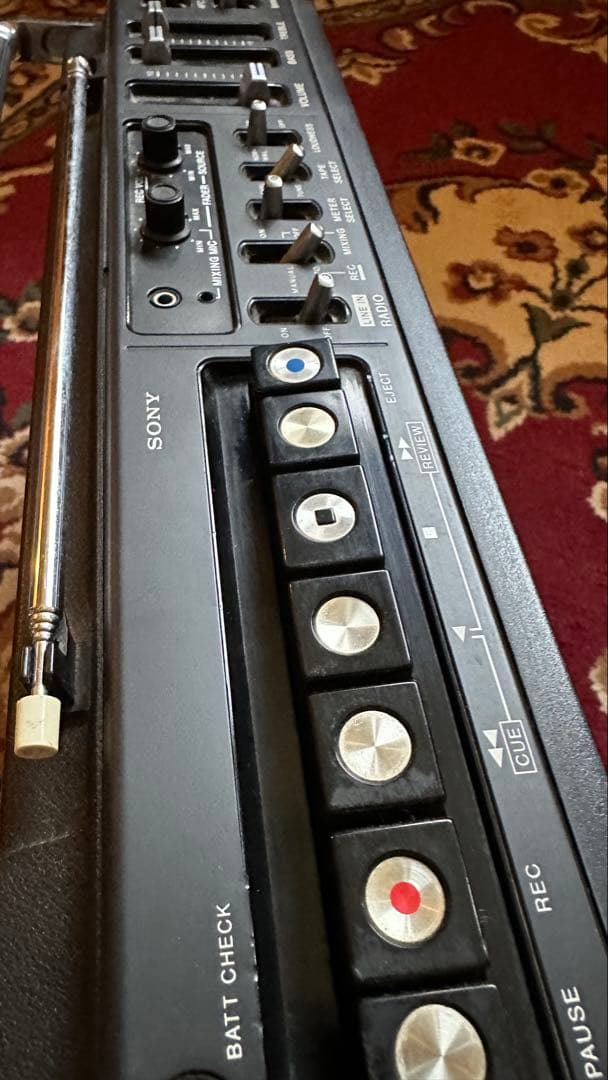 SONY CF-1980 ラジカセ カセットプレーヤー　現状品