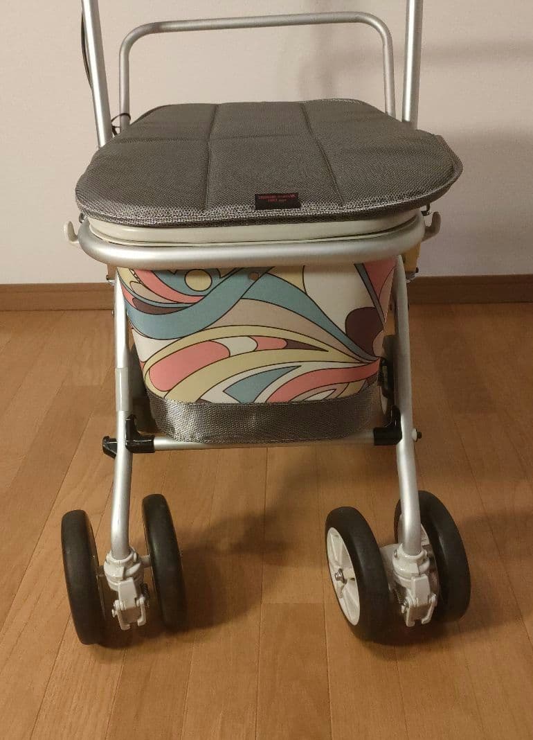 新品未使用品 象印ベビー ヘルスバッグ わくわくタントN シルバーカー