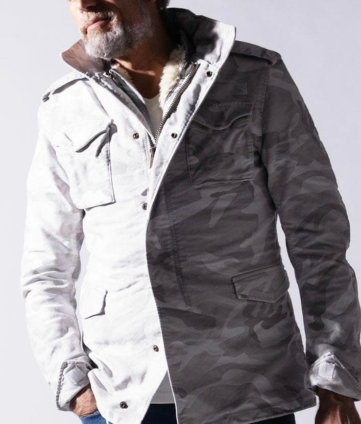 一度着16万弱 22AW AKM　M-65 ボアライナー付 ジャケット コート