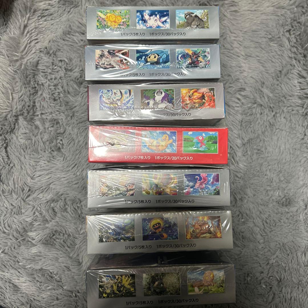 ポケモンボックス シュリンク付き まとめ売り