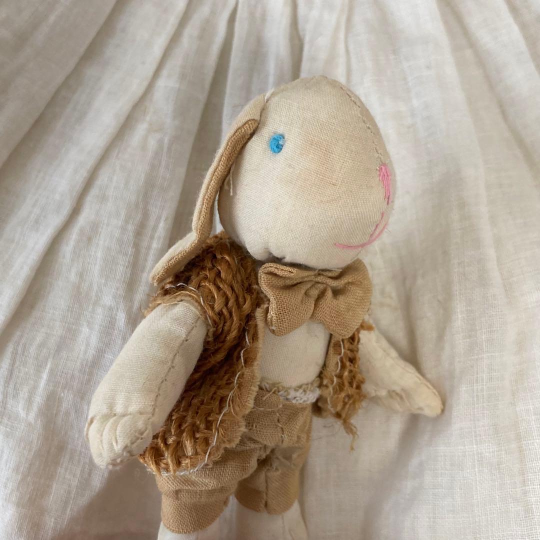 ドール　うさぎ　人形　ドイツ　アンティーク