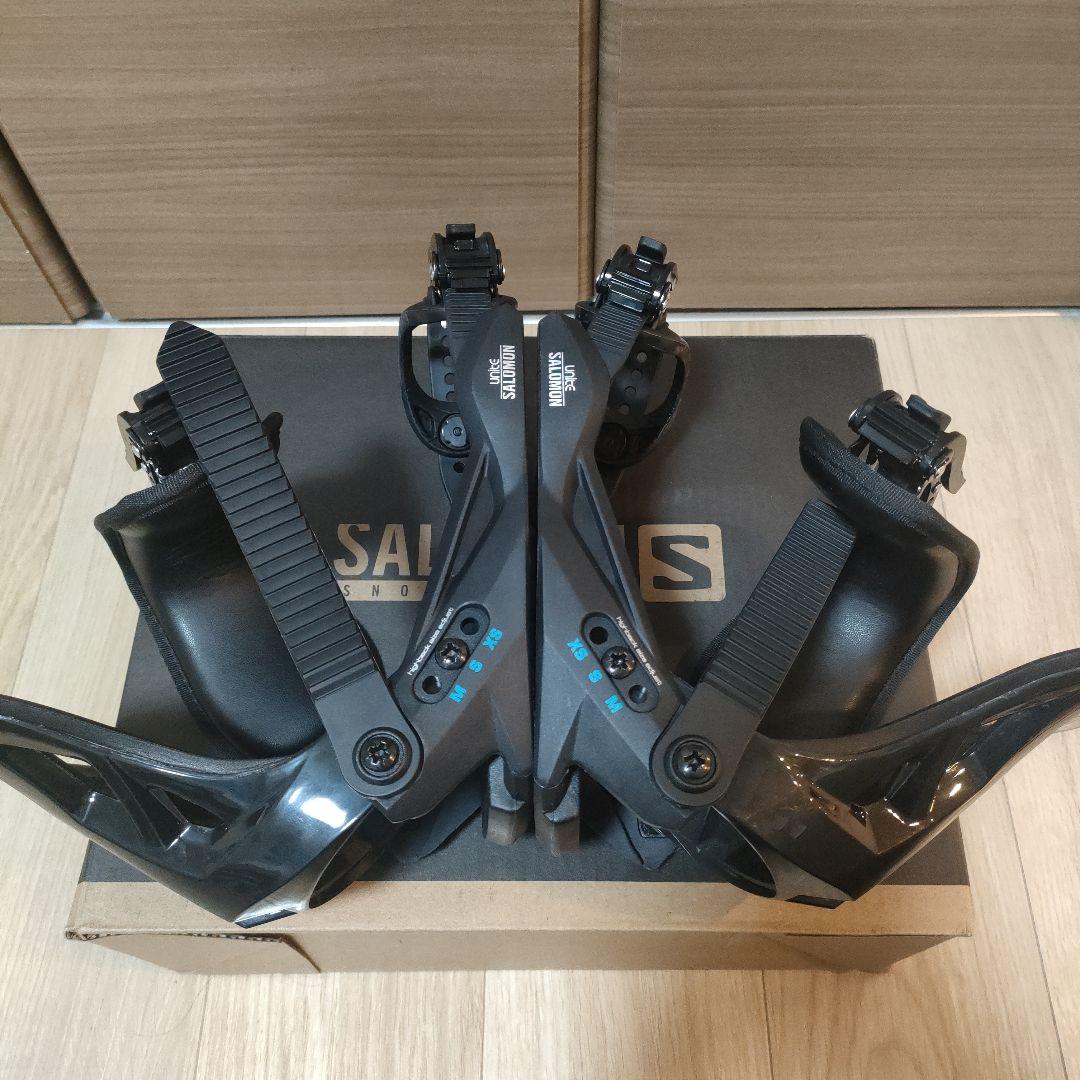 SALOMON UNITE KID スノーボードXSビンディングサロモン黒