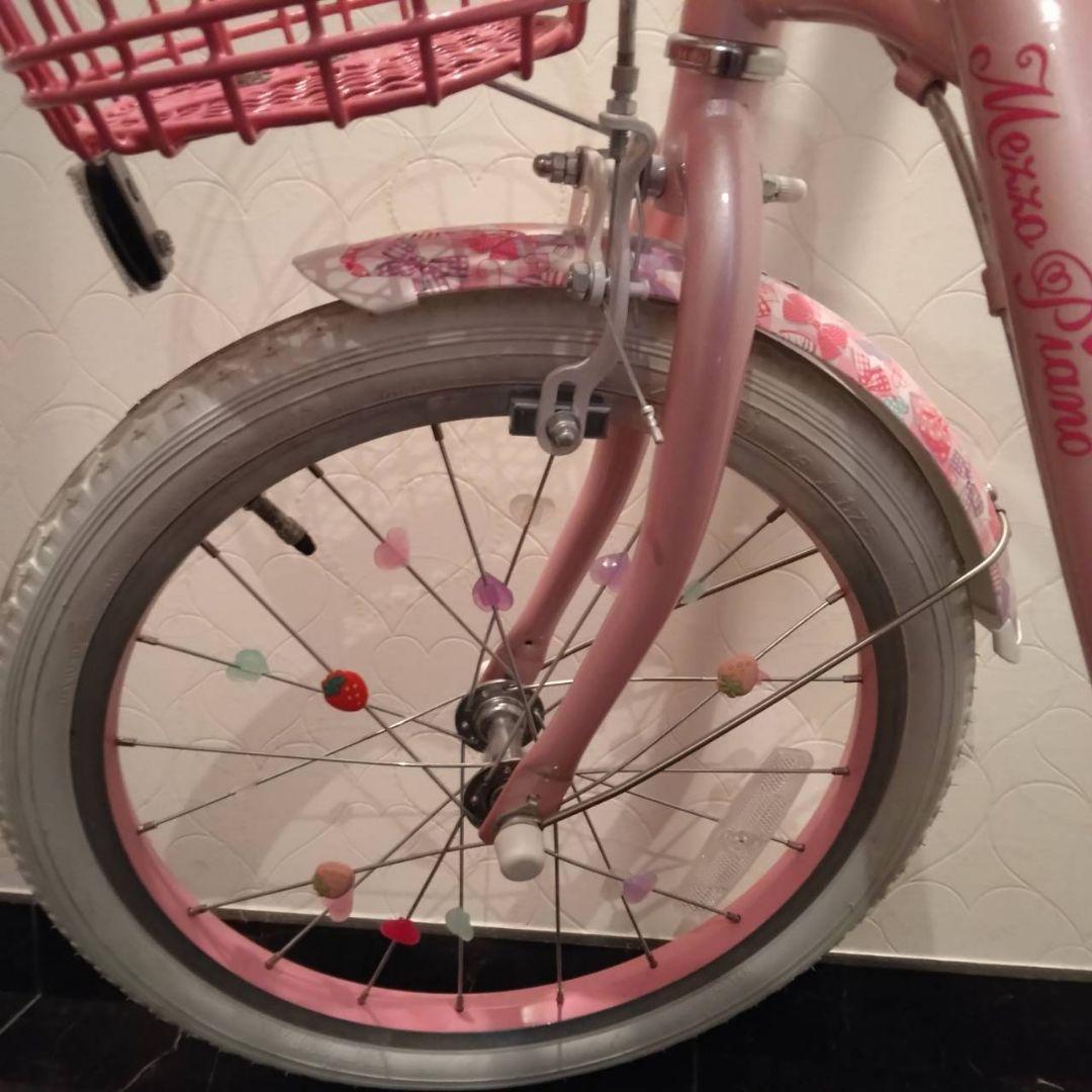 東京都城南地区 直接お引取♡メゾピアノ子供用自転車 18インチ♡