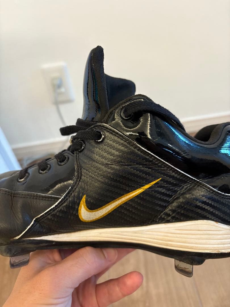 ソフトバンク　明石健志選手　支給品　実使用ナイキスパイク