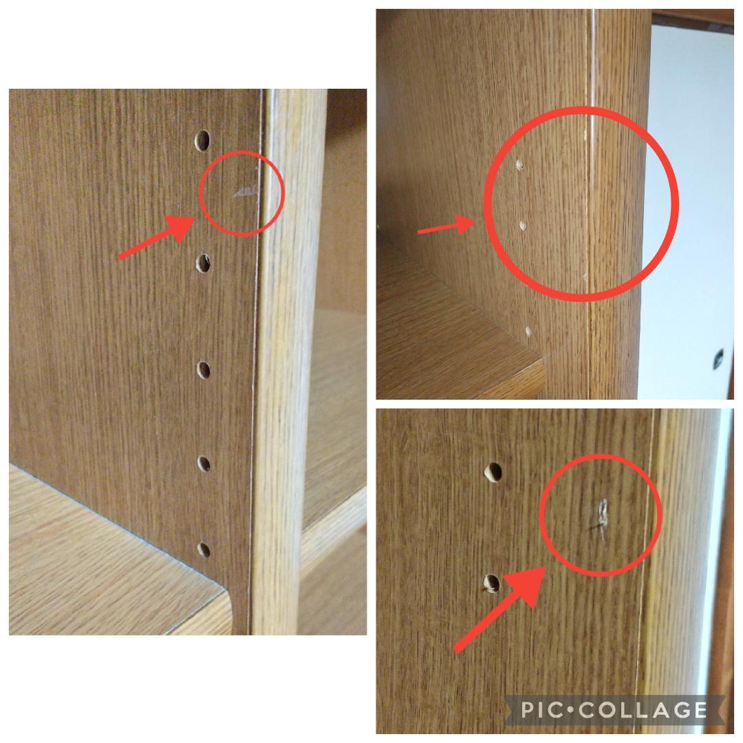 大きい本棚②　木製　ダークブラウン　幅90cm　高224cm　１個　　匿名配送