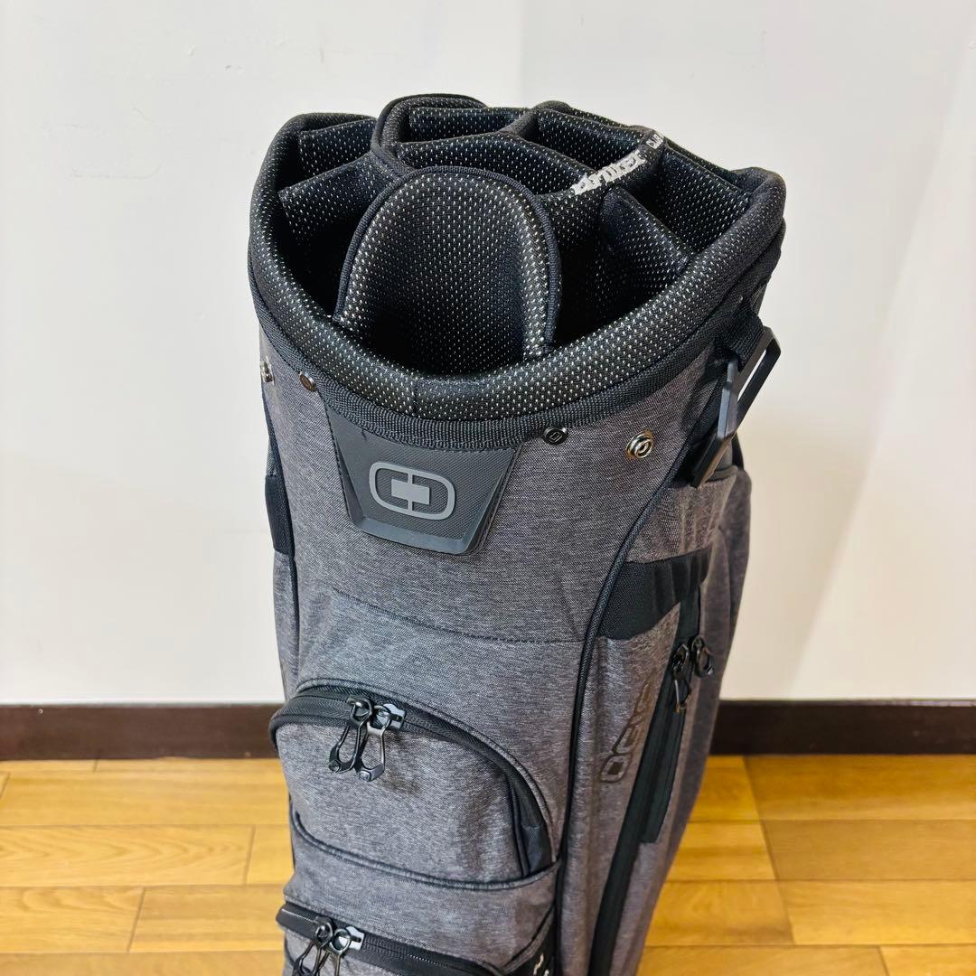 【希少美品】　OGIO (オジオ) ゴルフバッグ グレー 15分割　送料込み